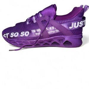 Adidas x Pharrell Just So Sneakers in purple